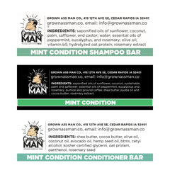 Grown Ass Man Co. Plastic-free packaging emphasizes sustainable grooming.