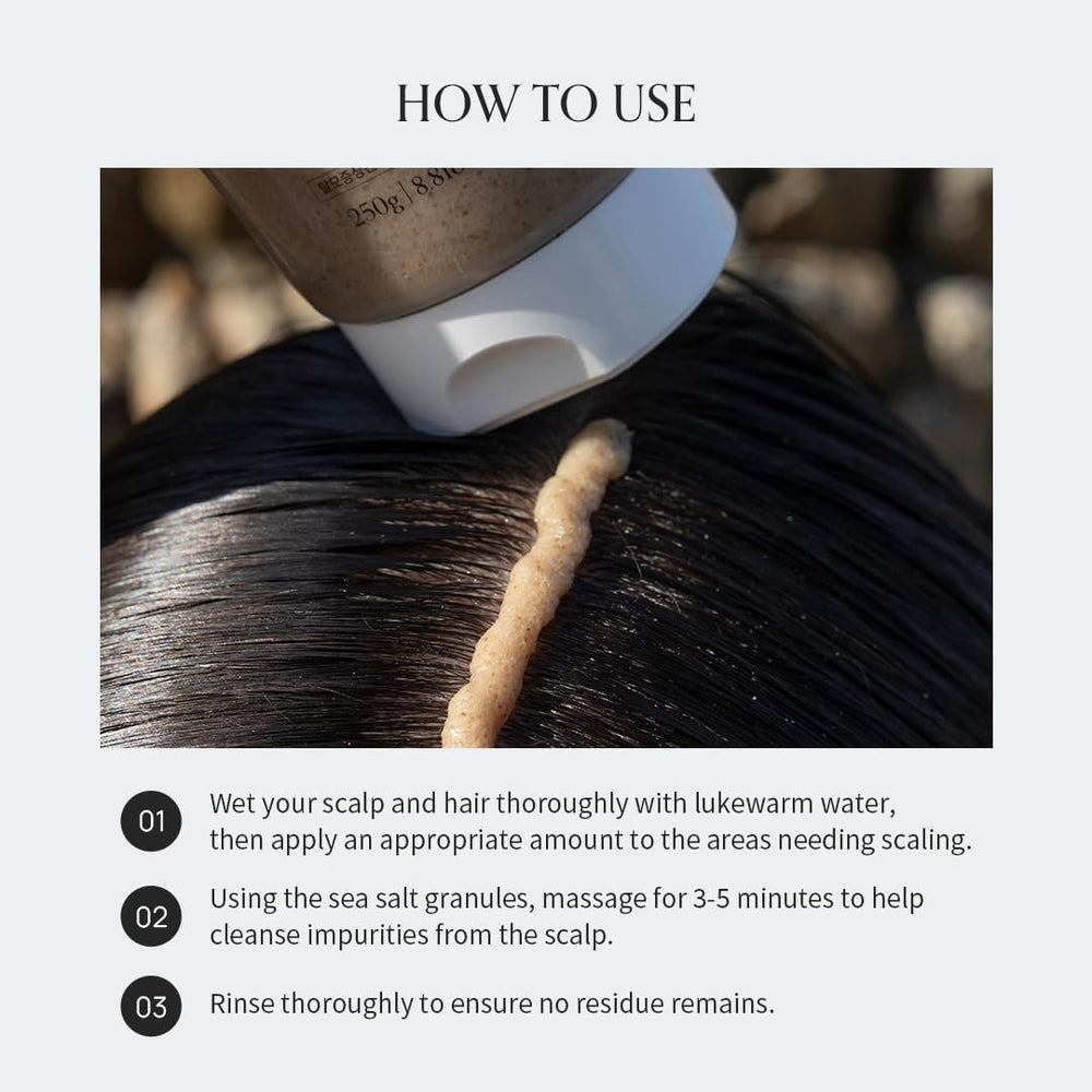 GROWUS Gentle scalp massage promotes even product distribution.