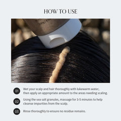 GROWUS Gentle scalp massage promotes even product distribution.