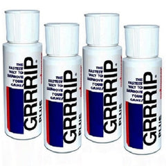 GRRRIP Plus Enhancer bottle pour demonstrates grip-boosting moisture barrier for dry hands