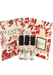 Gucci Bloom travel case with compact sample