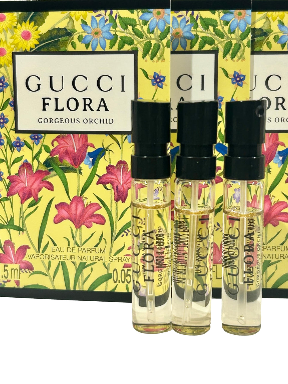 Gucci Flora Gorgeous Orchid mini spray 1.5ml ideal for on-the-go scent checks