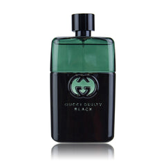 Gucci Guilty Black bottle for men; ideal for evening wear and confident style.