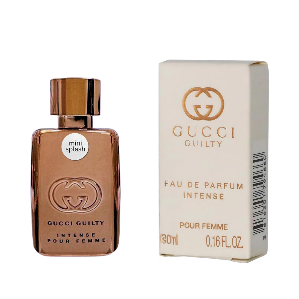 Gucci Guilty Intense mini splash front view for on-the-go luxury