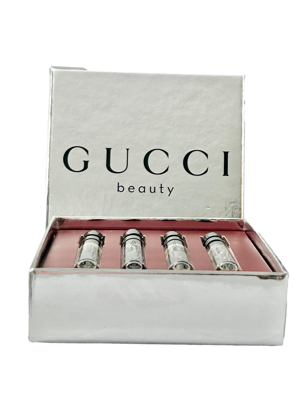 Gucci Guilty Parfum sample vial highlighting a richer aroma