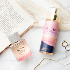 GUESS 1981 Los Angeles outer packaging with logo and scent concept