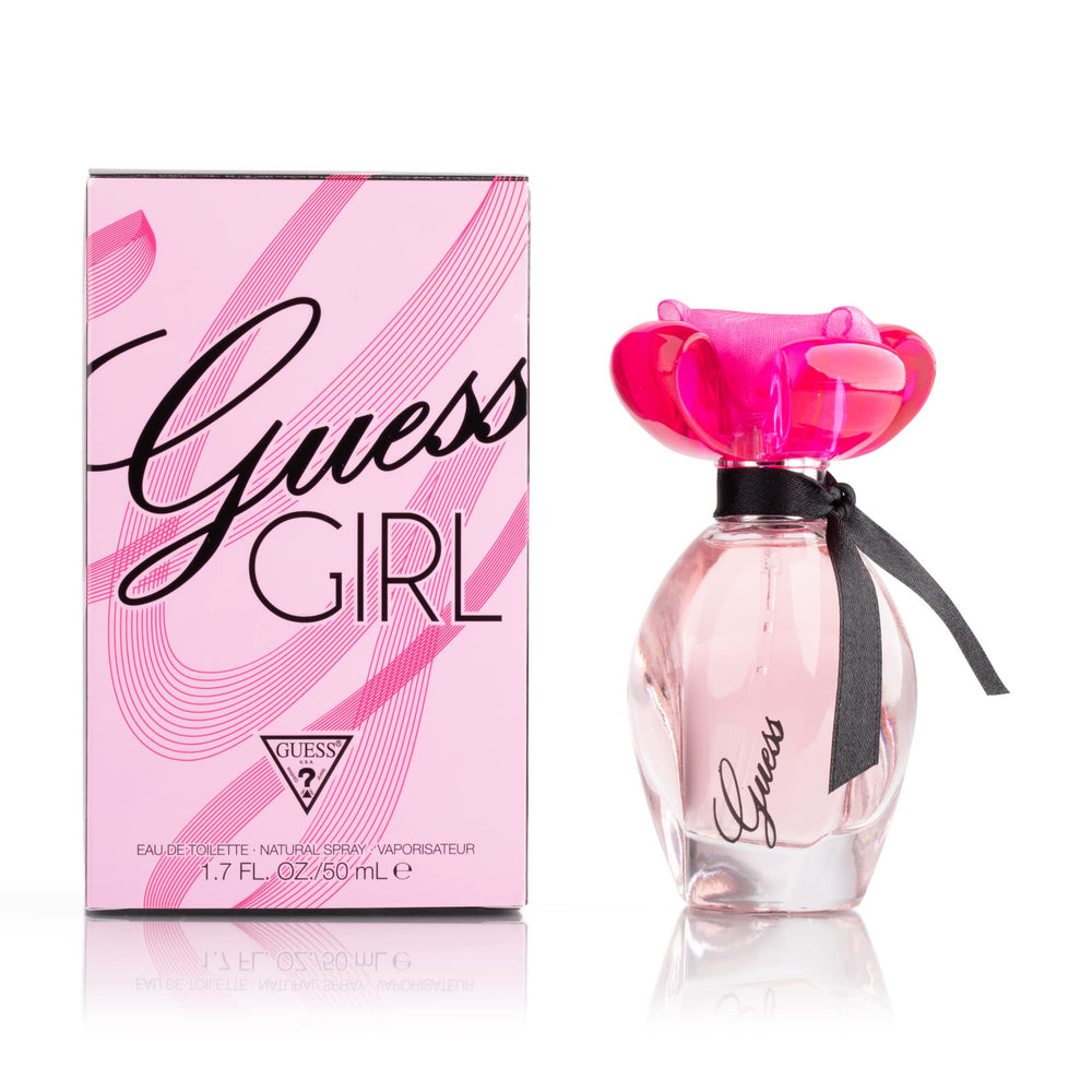 GUESS Girl EDT bottle front, sleek design ideal for year-round wear