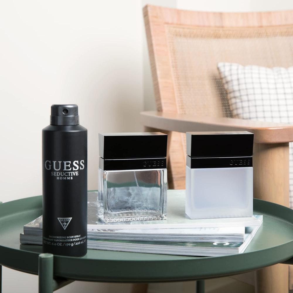 Guess Seductive bottle-detail label reveals refined branding and quality