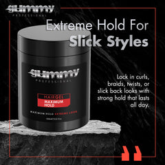 Gummy Professional gel clear formula adds shine and control