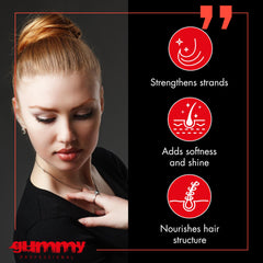 Gummy Professional gel defines curls with flexible hold