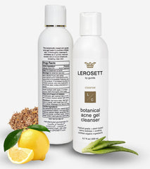 Ingredients list card showing 11 ingredients in LEROSETT formula
