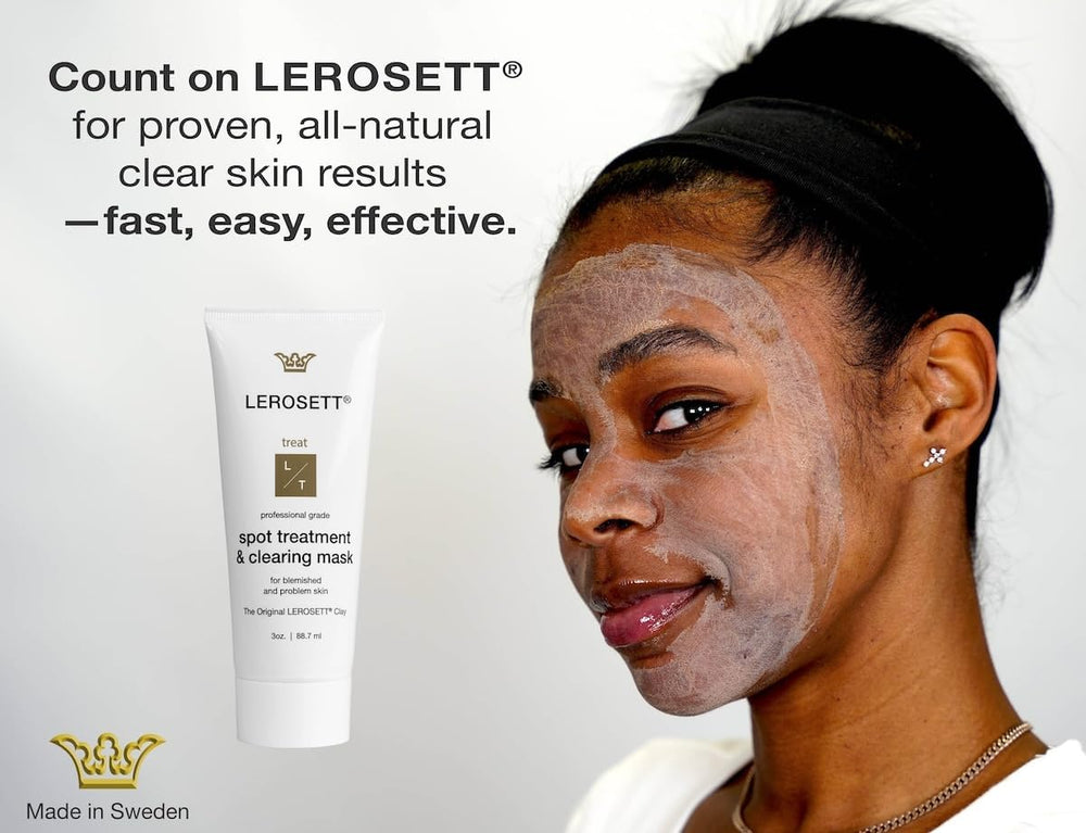 Gunilla of Sweden LEROSETT product packaging emphasizes vegan and cruelty-free credentials.