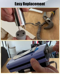 GUQVKI nail drill motor power cord compatible with Mani-Pro KP60 for reliable setup.