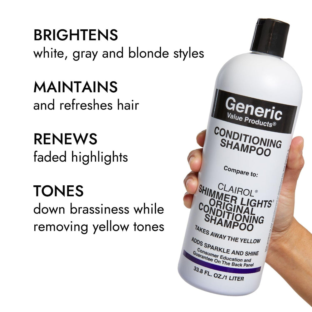 GVP Conditioning Shampoo refreshes hair color and maintains lasting brightness