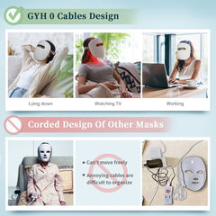 GYH built-in 2000mAh battery enables wireless sessions