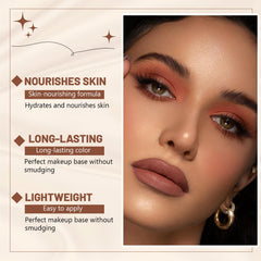 Gymfber Foundation Stick contains waterproof longwear formula for lasting coverage.