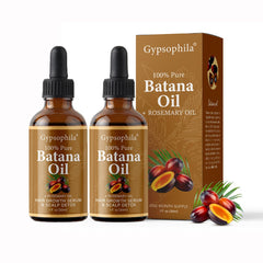 Gypsophila Batana Oil bottle nourishes scalp and hair for elasticity
