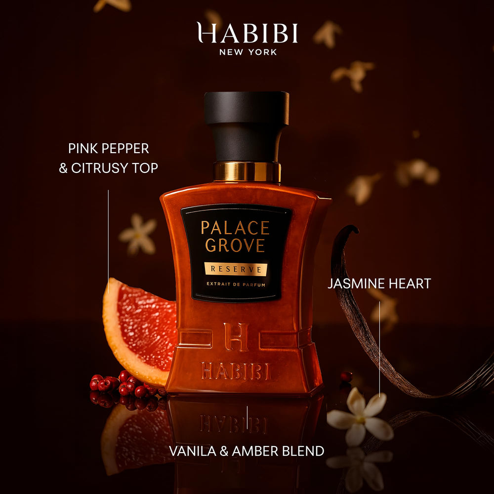 H Habibi Palace Grove wooden gift box conveys elegant, gift-ready presentation