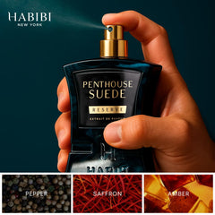 Unisex appeal of Penthouse Suede for both men and women