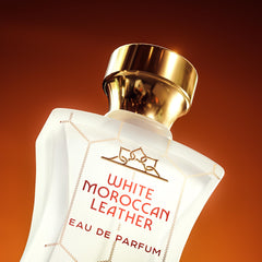 H HABIBI White Moroccan Leather elegant gift-ready packaging for occasions.