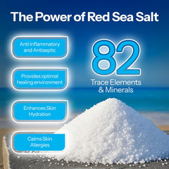 H2Ocean spray application close-up demonstrates even coating on a piercing.