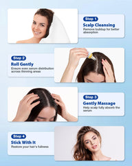 HACIRJNG Nightly scalp care routine with non-greasy serum