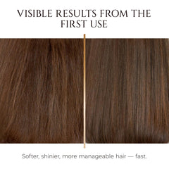 HADAT frizz-control result showcases sleek, controlled hair.