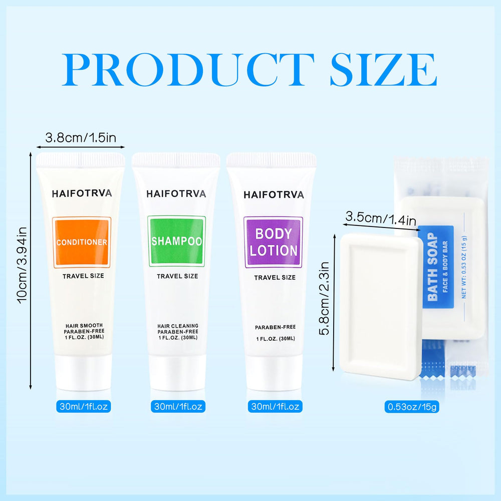 HAIFOTRVA leakproof packaging with foil-sealed bottles keeps products fresh.