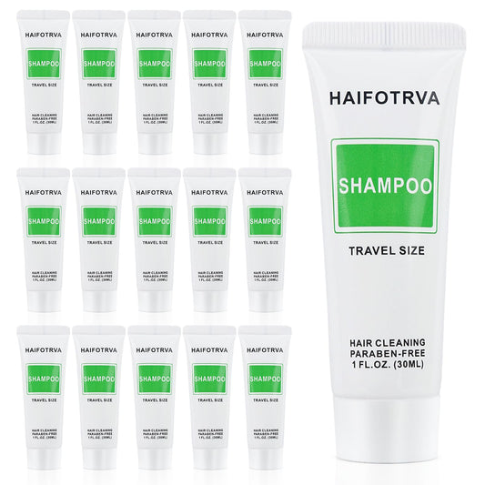 HAIFOTRVA travel shampoo bulk 30ml pack, ideal for hotels and guests.