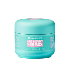 HAIR BURST Hydrating Mask avocado oil bottle emphasizes deep conditioning for dry hair.