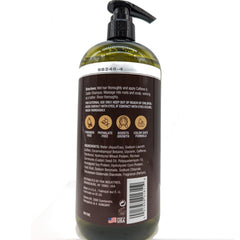 Hair Chemist caffeine castor shampoo pump top highlights easy application for daily use.
