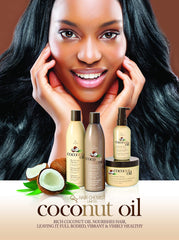 Hair Chemist Coconut Oil Serum ingredients and authenticity on packaging.