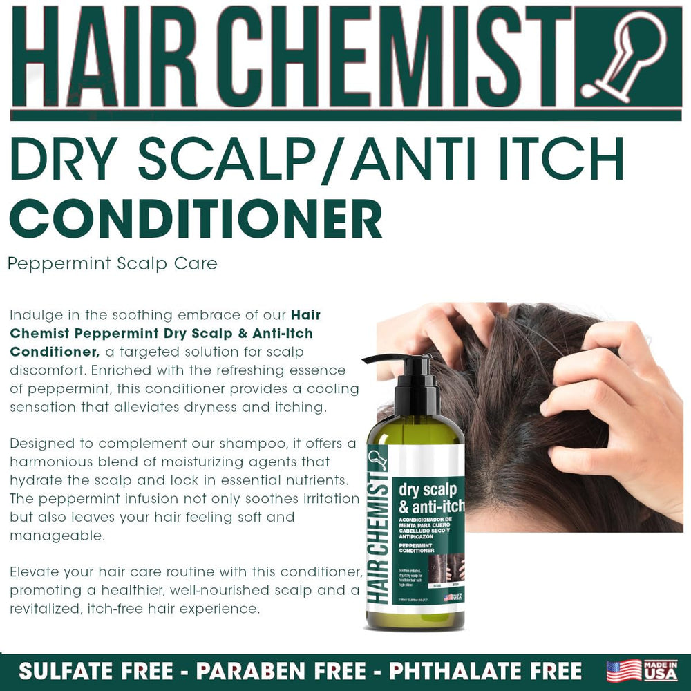 Hair Chemist Silky-soft hair after use with hydrated, manageable strands.
