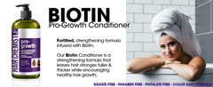 Hair Chemist Pro-Growth packaging view on counter showcasing value size.