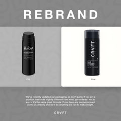 CRVFT powder application on dry hair for texture and lift