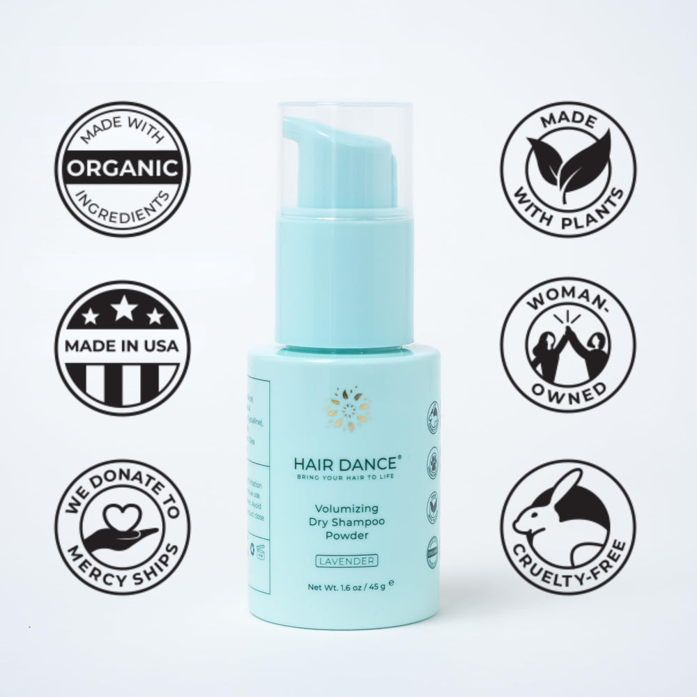Hair Dance after-workout refresh keeps hair clean and light
