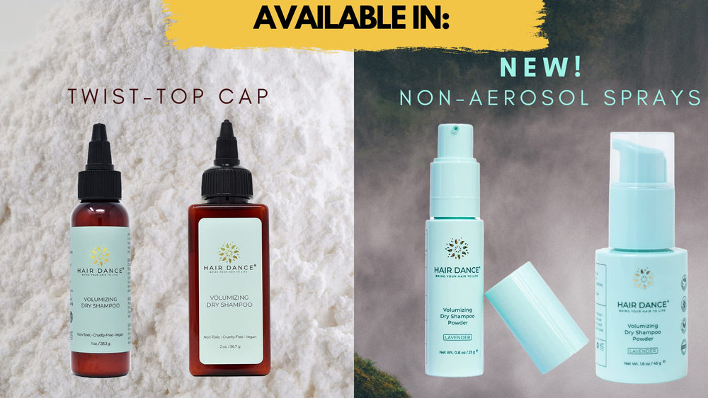 Hair Dance ingredients close-up highlights natural organic content