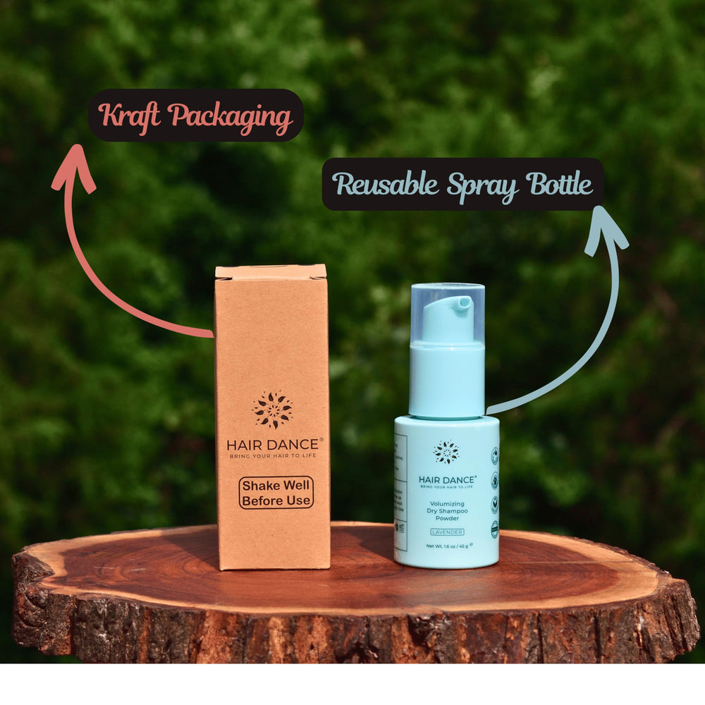 Hair Dance travel-kit setup for on-the-go use