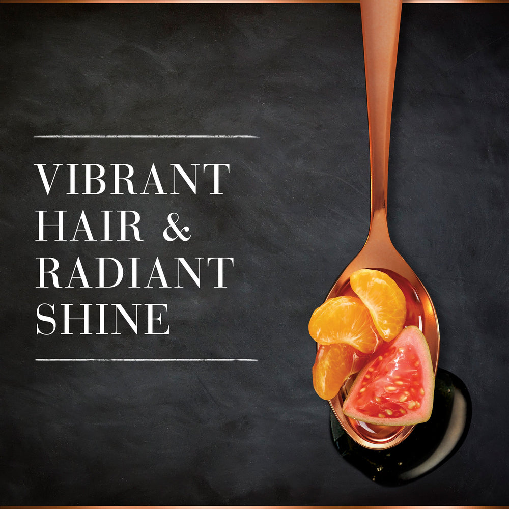 Hair Food mandarin-guava fragrance bottle captures refreshing sensory experience