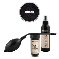 Hair Illusion Combo Kit on dresser ready for touch-ups.