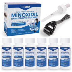 Hair Regen minoxidil 5% bottle for daily scalp application.