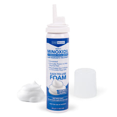 Hair Regen Minoxidil Foam application cap shows easy hand-press usage