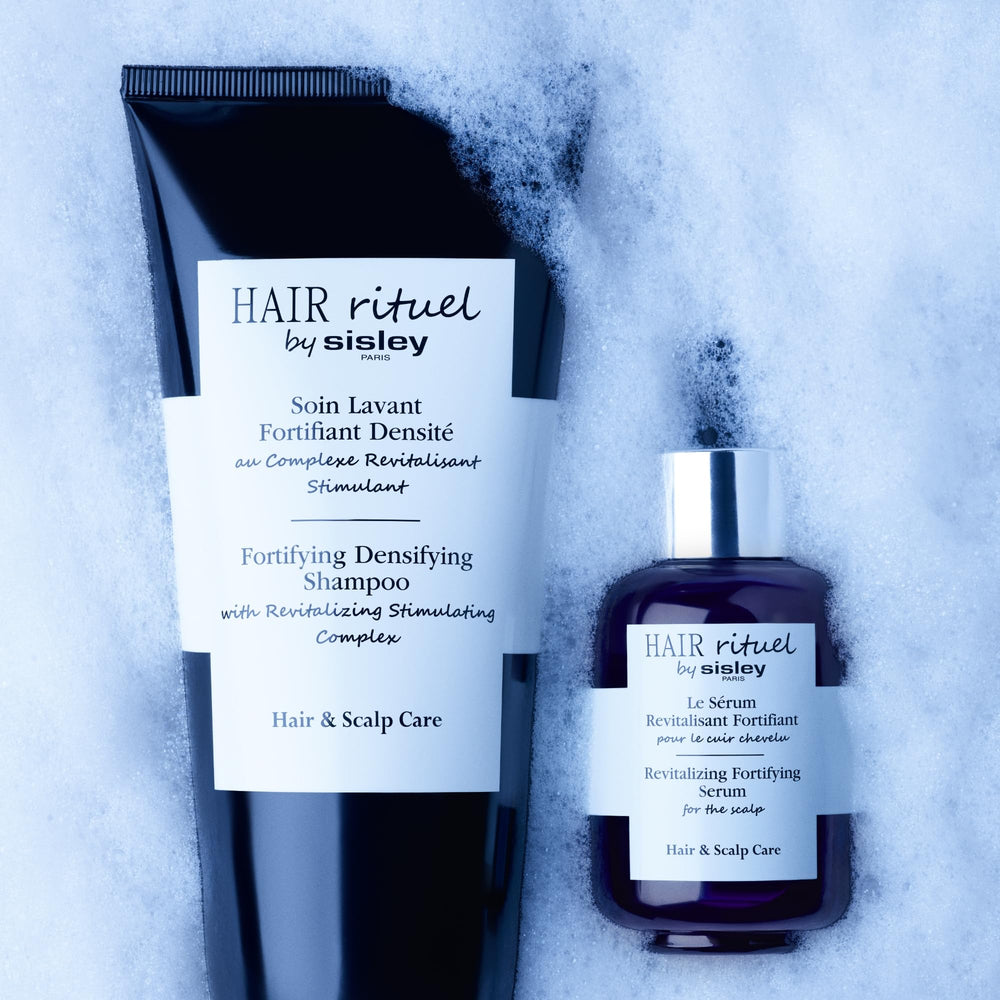 Hair Rituel by Sisley fresh scent close-up for spa-like routine.