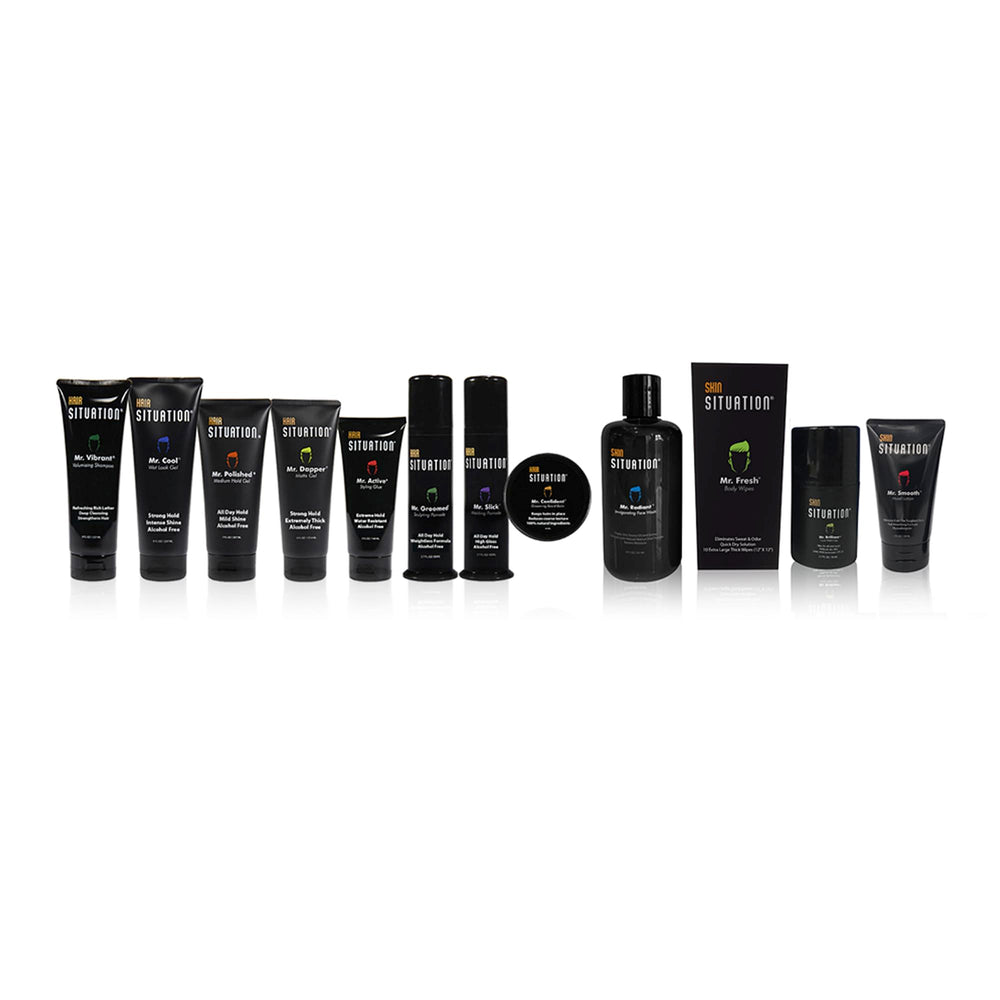 All-day hold and humidity shield from Hair Situation Mr. Cool Wet Look Gel