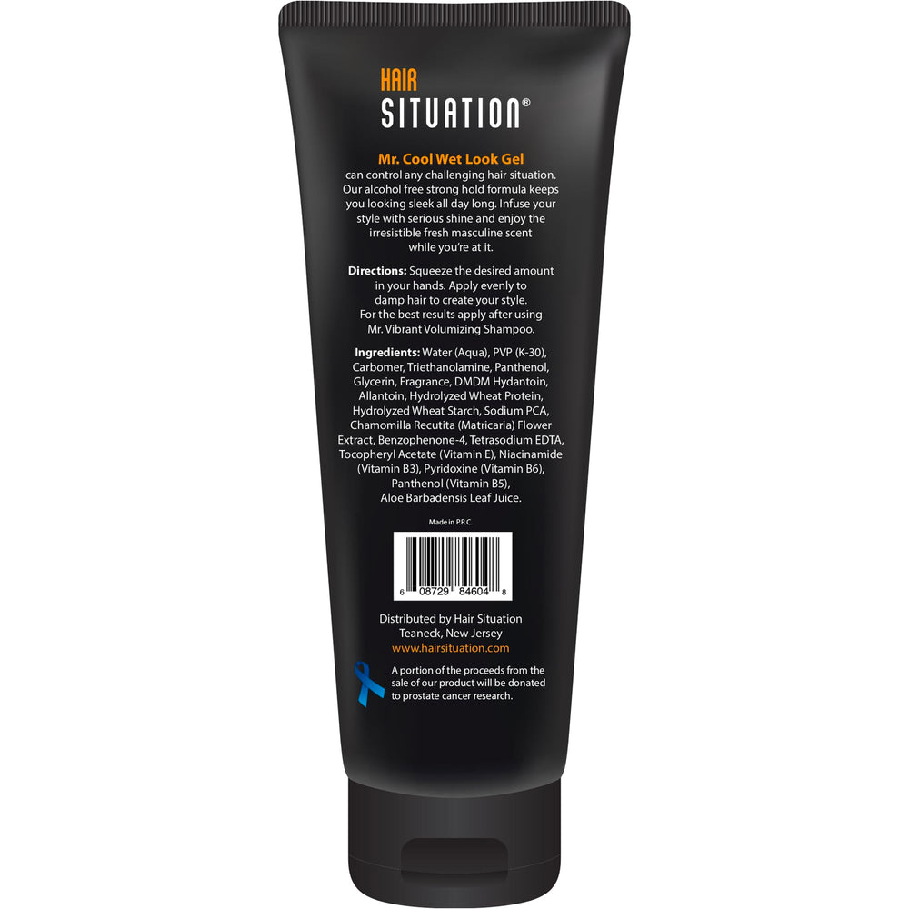 Vitamin-enriched formula of Hair Situation Mr. Cool Wet Look Gel