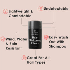 Hair Thickness Maximizer applicator close-up demonstrating quick coverage.