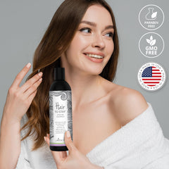 Hair to Stay color-safe formula protects vibrancy while supporting growth