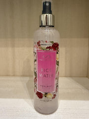 Hairfinity Rice Water Hair Mist bottle shows keratin-safe formula.