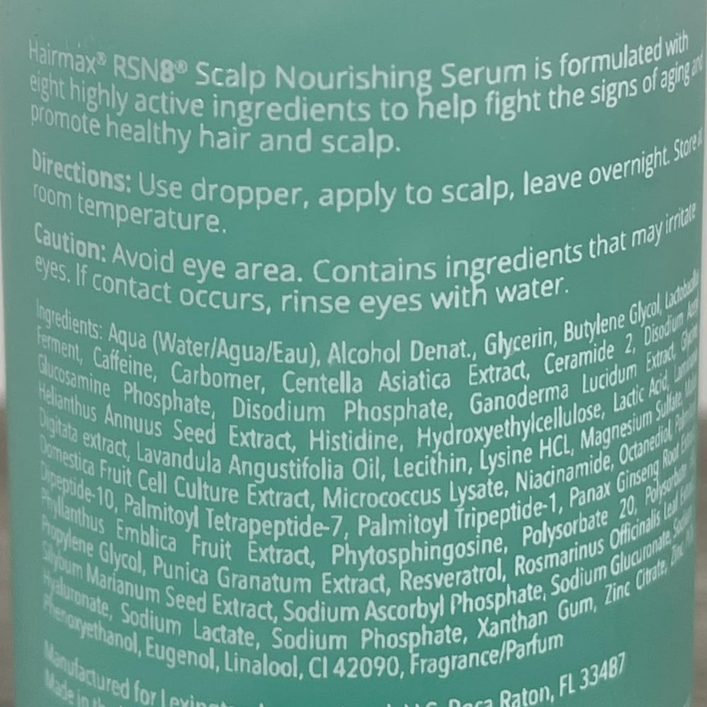 Hairmax 47 essential oils blend bottle highlights premium hair nourishment.