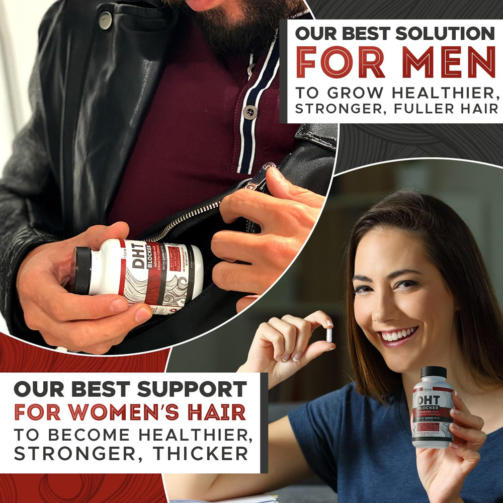 Hairo Nutrition 90-day usage reminder suggesting results within months.